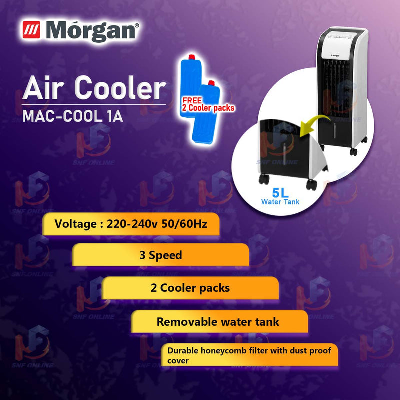 Morgan 5L Air Cooler penyejuk udara MAC-COOL1A MACCOOL1A