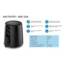Midea 3.5L Air Fryer MAF-35A MAF35A