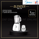 Midea 1.5L Glass Jar Blender With Dry Mill MBL-1190 MBL1190