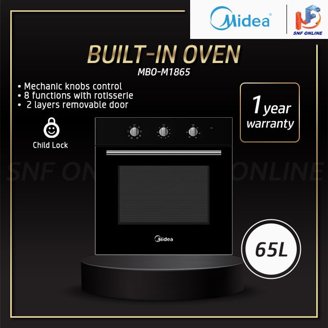 Midea 65L Built In Oven MBO-M1865