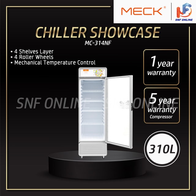 Meck Chiller Showcase 310L MC-314NF