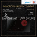 Midea Dapur Tanam - Hybrid induction and Ceramic Cooktop MC-IHD361 MC-ID351