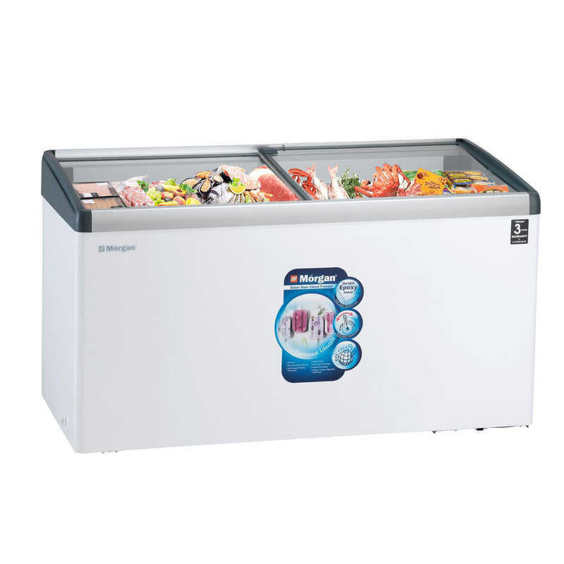 Morgan 456L Glass Door Chest Freezer MCF-G456L