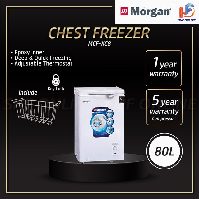 Morgan Chest Freezer 80L MCF-XC8