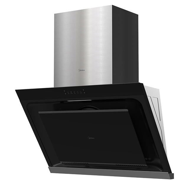 Midea Cooker Hood 1500m³/hr MCH-90J52 + Midea Built In Glass Hob (76 cm) MC-IHD361