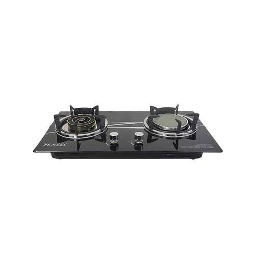 Pentec Hybrid Infared Burner Stove Tempered Glass Built-In Gas Cooker MD-035