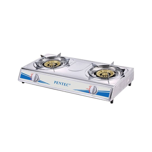 Pentec Double Burner Stainless steel Gas Stove MD-816 MD816