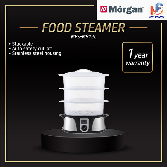 Morgan Food Steamer 12L MFS-MC12L