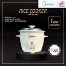 Midea Periuk Nasi 1.8l Conventional Rice Cooker MG-GP18B (1.8L)