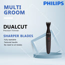 PHILIPS Penggaya Janggut Ultra Tepat Siri 1000 Multigroom Series 1000 Ultra Precise Beard Styler MG1100 MG1100/16