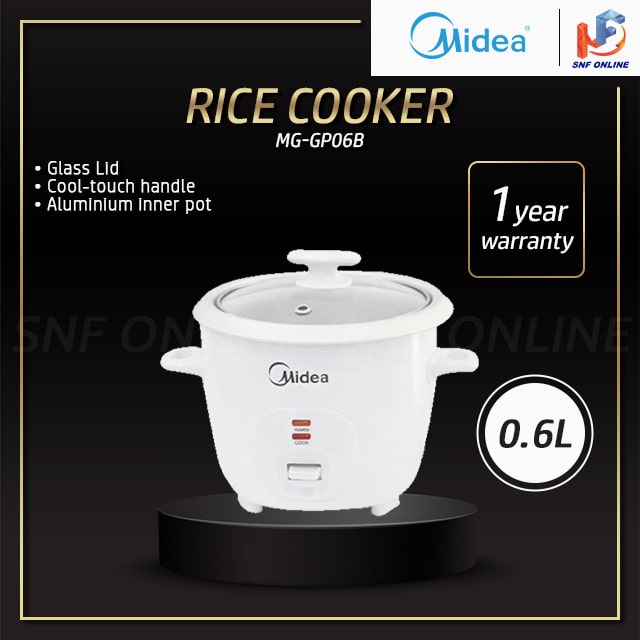 Midea Rice Cooker (0.6 L) MG-GP06B MGGP06B