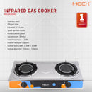 Meck Gas Stove Double Infrared Burner MGS-IR1500SS