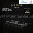 Midea 2 Burners Glass Stove Tempered Glass MGS-T211G MGST211G