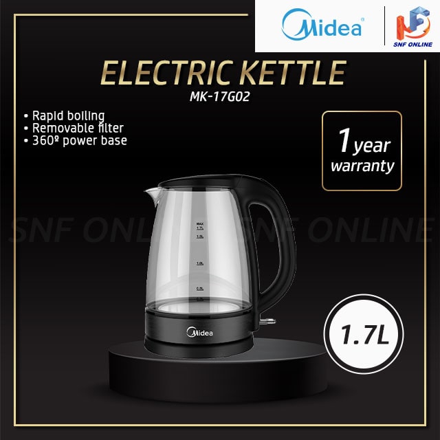 Midea Glass Jug Kettle MK-17G02 MK17G02 - Main Image
