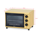 Milux 18L Electric Oven MOT-0018