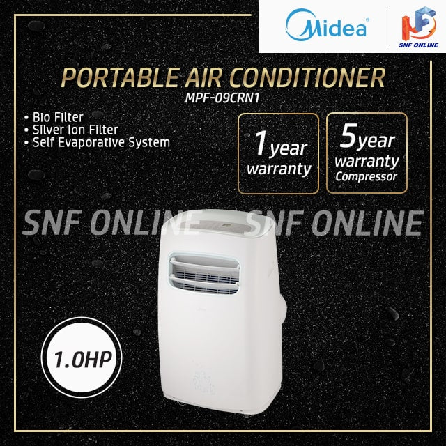 Midea 1HP Portable Air Conditioner MPF-09CRN1