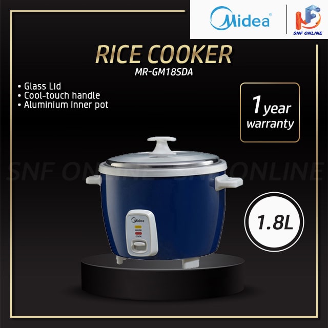Midea Rice Cooker 1.8L MR-GM18SDA B MRGM18SDAB