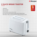 Morgan Pembakar Roti Toaster Slice Toaster with Cover Pembakar Roti MTS-22A