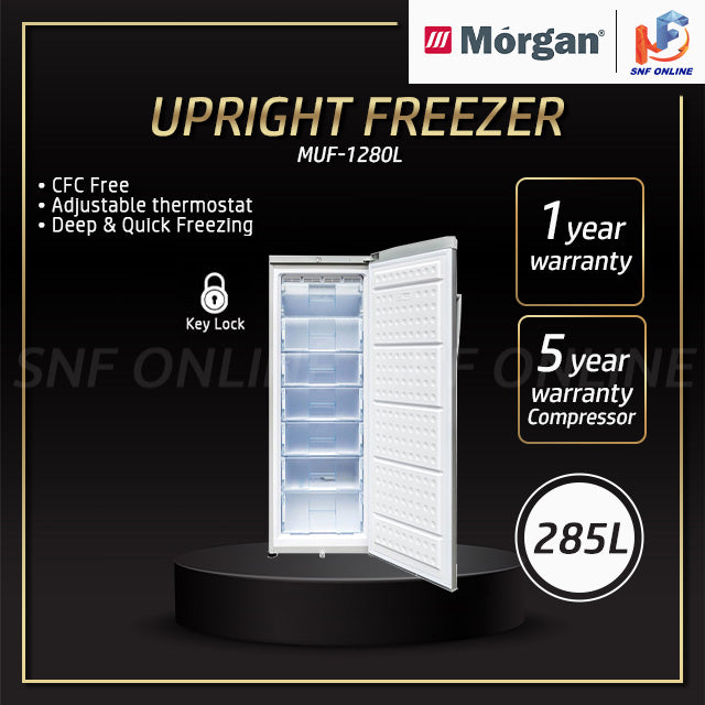 Morgan 285L Upright Freezer MUF-1280L