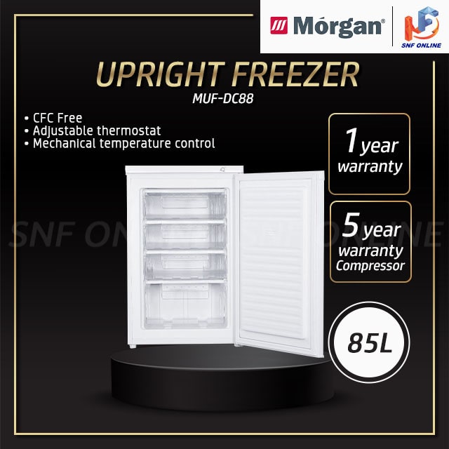 Morgan 85L Upright Freezer (Direct Cool) MUF-DC88