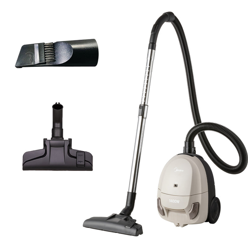 Midea Bagged Canister Vacuum Cleaner 1400W MVC-C1433BA  MVC-C1433BG