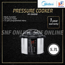 Midea Pressure Cooker 5.7L MY-D6004B