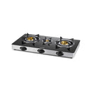 Pensonic Dapur Gas 3 Burner Slim Glass - Top Gas Cooker PGC-3201G
