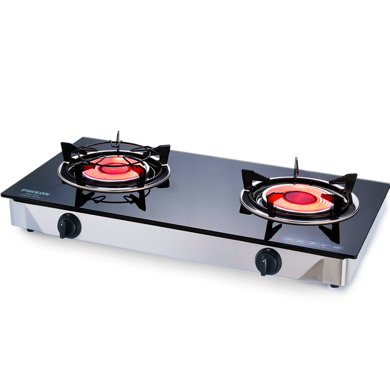Phison Tempered Glass Gas Cooker PGC-503