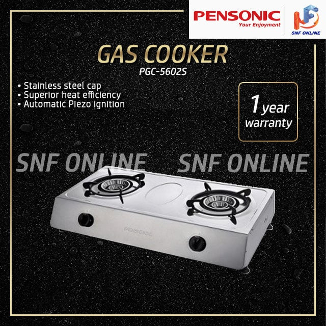 Pensonic 2 Burner Gas Cooker PGC-5602S