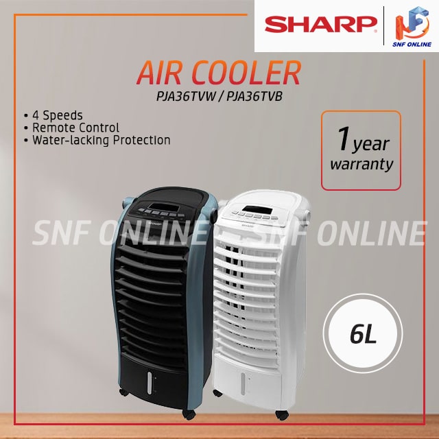 Sharp Air Cooler Penyejuk Udara 6L PJA36TVW PJA36TVB