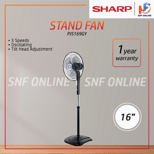 Sharp Stand Fan 16“ PJS169GY