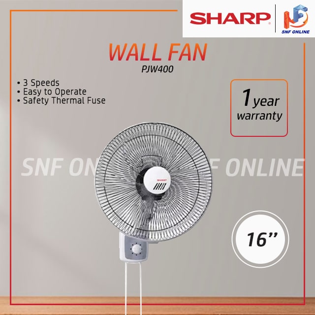 Sharp 16” Wall Fan PJW400