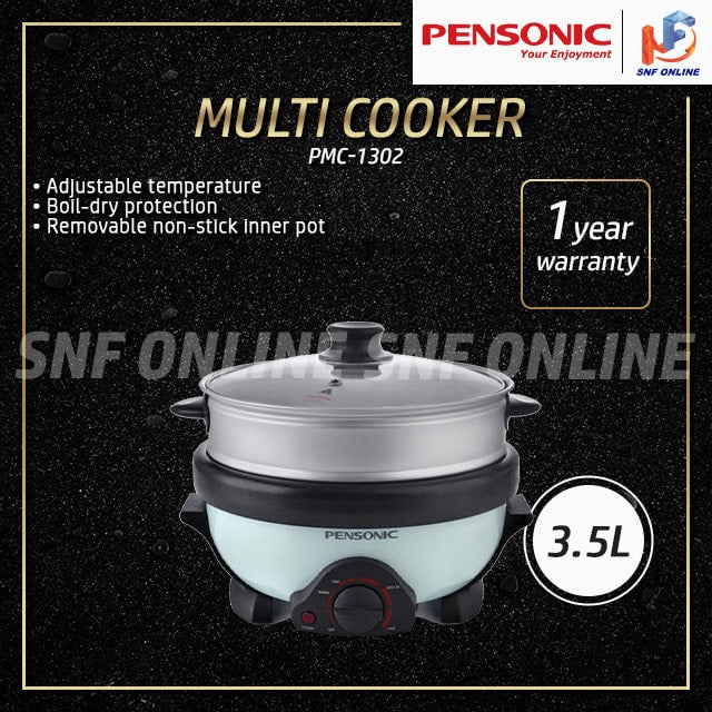 Pensonic Multi cooker Steamboat Hotpot Fry Grill (3.5L) PMC-1302