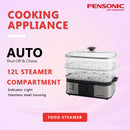 Pensonic Pengukus Makanan Elektrik Food Steamer 12L PSM-162S