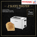 Pensonic Pembakar Roti 2 Slices Bread Toaster PT-928 PT-929