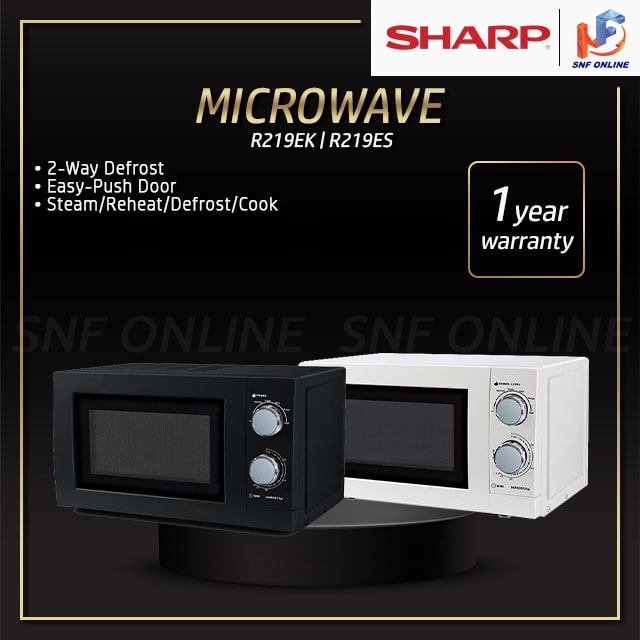 Sharp 20L Basic Microwave Oven R219EK R219ES
