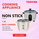 Toshiba Periuk Nasi Rice Cooker 1.8L RC-T18CEMY(GY)