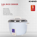 Khind 3.6L Rice Cooker RC360