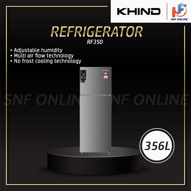 Khind Refrigerator 2 Door RF350 ( 333L )