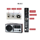 Wirata Radio Mudah Alih Dengan USB Portable Radio With USB/SD/AUX/REMOTE RS85-4