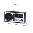 Wirata Radio Mudah Alih Dengan USB Portable Radio With USB/SD/AUX/REMOTE RS85-4