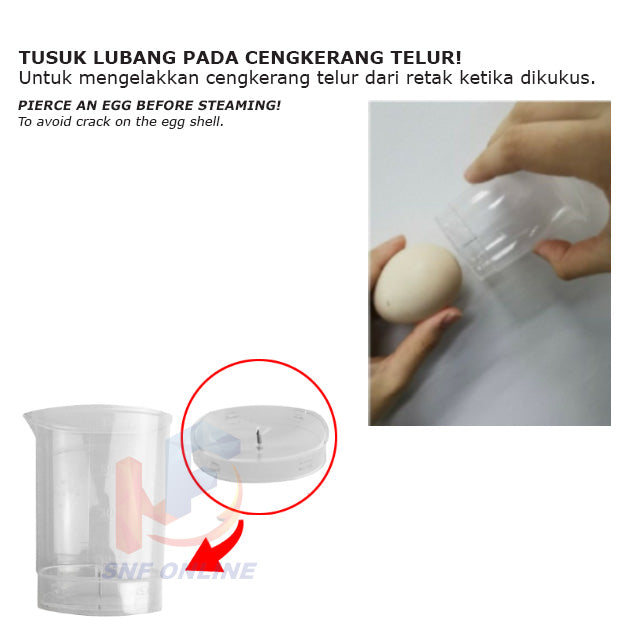 Khind Egg Steamer SE70A Pengukus Telur