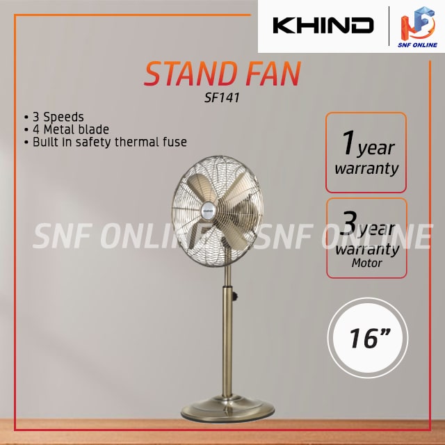 Khind Antique Stand Fan ( 14’’ ) SF141
