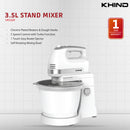Khind 3.5L Stand Mixer Plastic Bowl SM335P