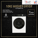 Toush by Pensonic Mesin basuh Pengering 10KG + 6KG Smart Inverter Washer Dryer Combo T1019SWAF-D6
