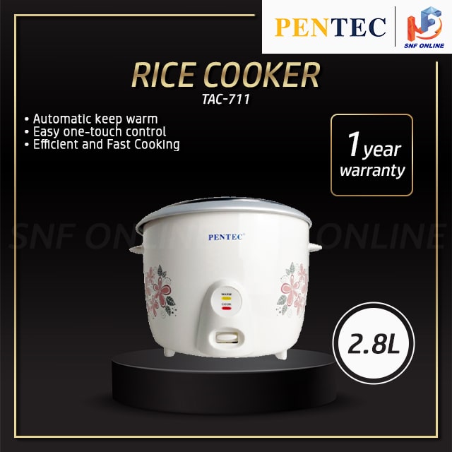 Pentec Periuk Nasi Rice Cooker 2.8L TAC-711