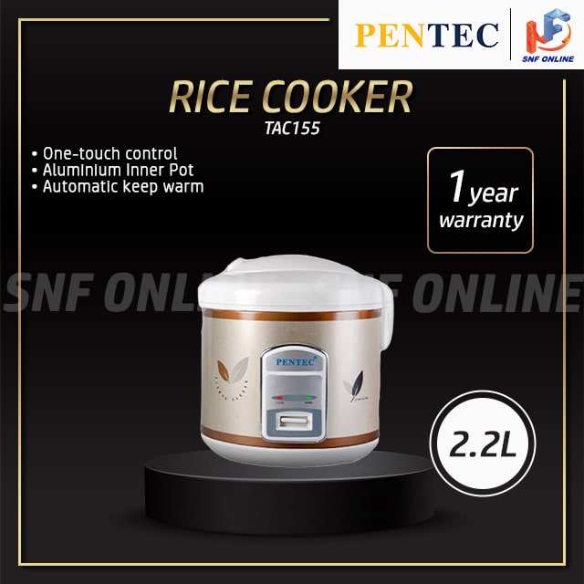 Pentec Jar Rice Cooker (2.2L) TAC155 / TAC155W