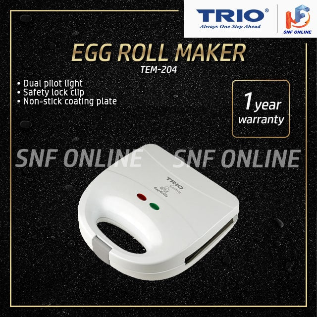 Trio Mesin Kuih Kapit Egg Rolls Maker (Kuih Kapit /Kuih sepit/Semprong