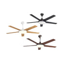 ELMARK GEM TP102 ABS Kipas Siling Blade 52 inch AC Motor Ceiling Fan with Remote Control 5 blades