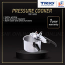 Trio Periuk Tekanan Pressure Cooker 3.5L TPC-1835